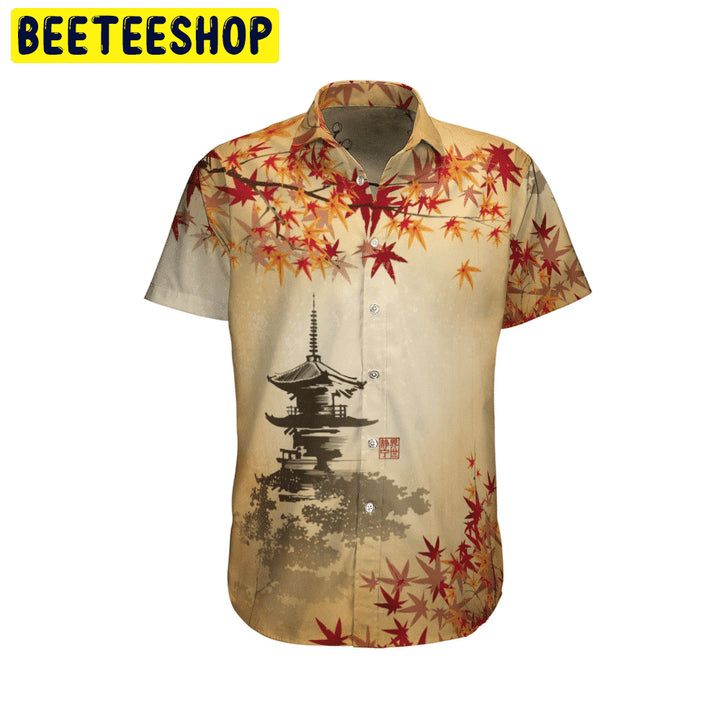 Art Japanese Aesthetic Sakura Cherry Blossom Trending Hawaiian Shirt Art Japanese Aesthetic Sakura Cherry Blossom Trending Hawaiian Shirt