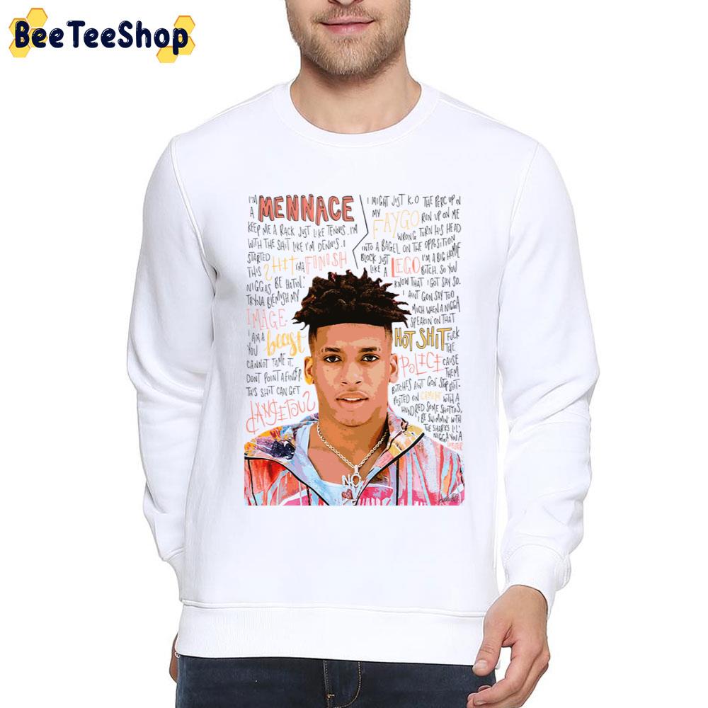Art Text Nle Choppa Trending Unisex T-Shirt Art Text Nle Choppa Trending Unisex T-Shirt