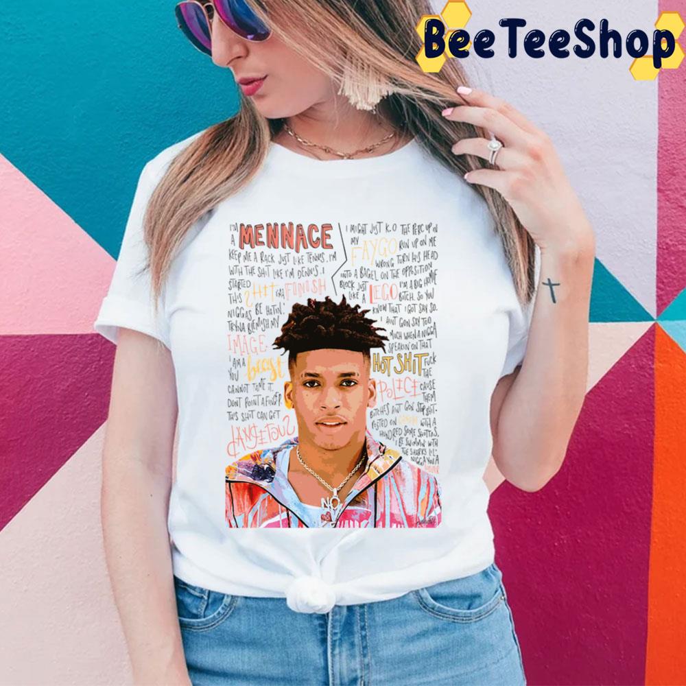 Art Text Nle Choppa Trending Unisex T-Shirt Art Text Nle Choppa Trending Unisex T-Shirt