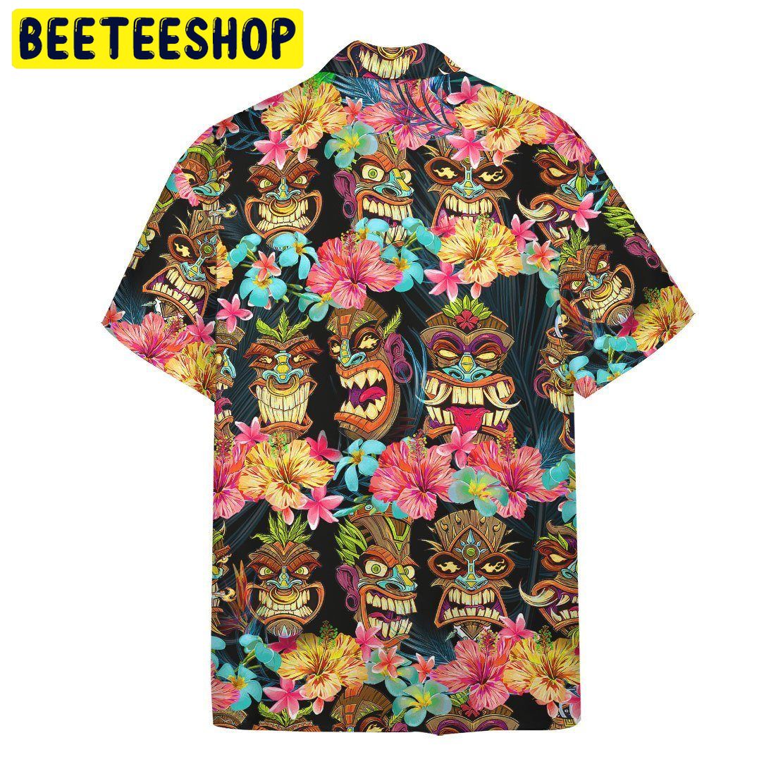 Art Tiki Head Trending Hawaiian Shirt Art Tiki Head Trending Hawaiian Shirt
