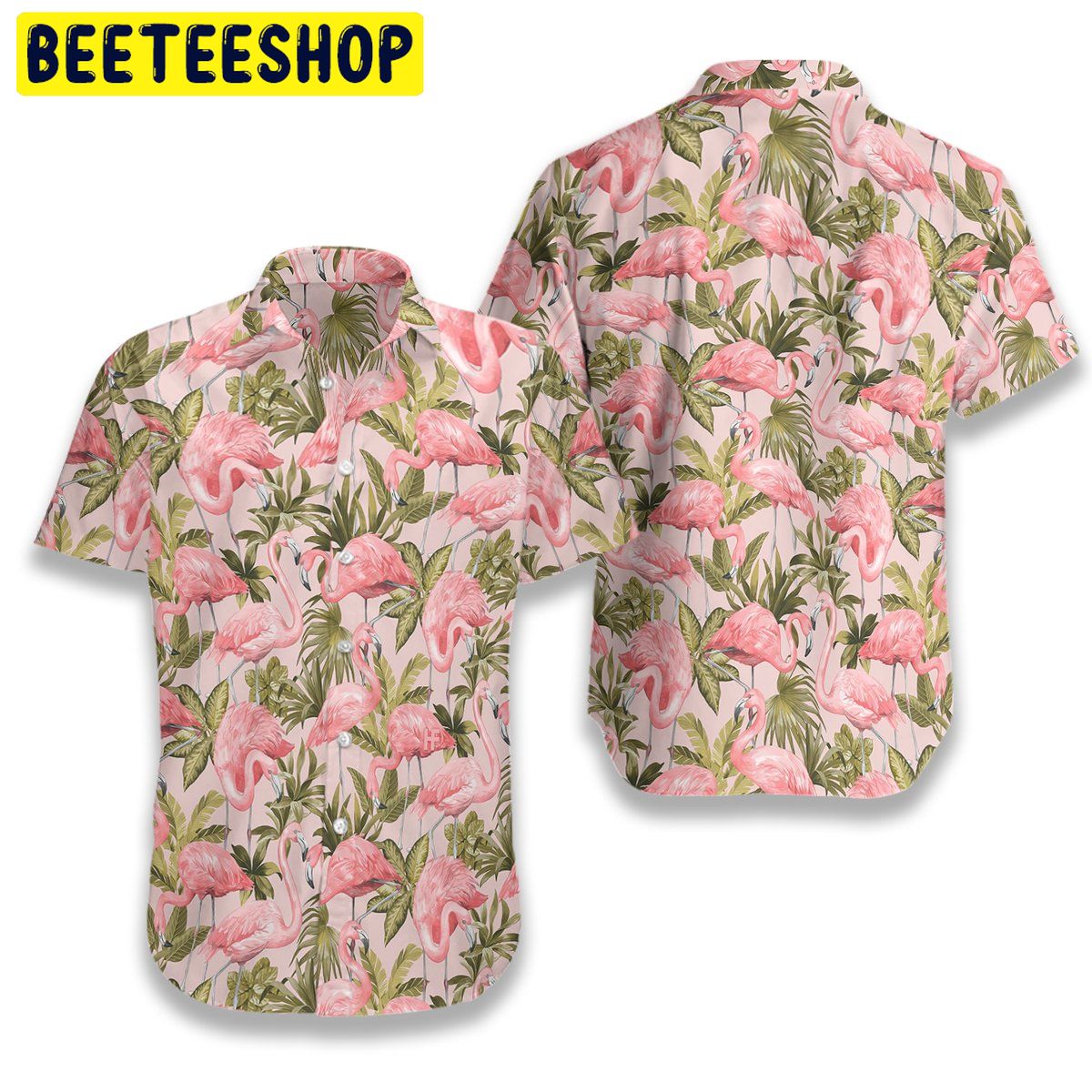 Art Tropical Flamingo Trending Hawaiian Shirt Art Tropical Flamingo Trending Hawaiian Shirt