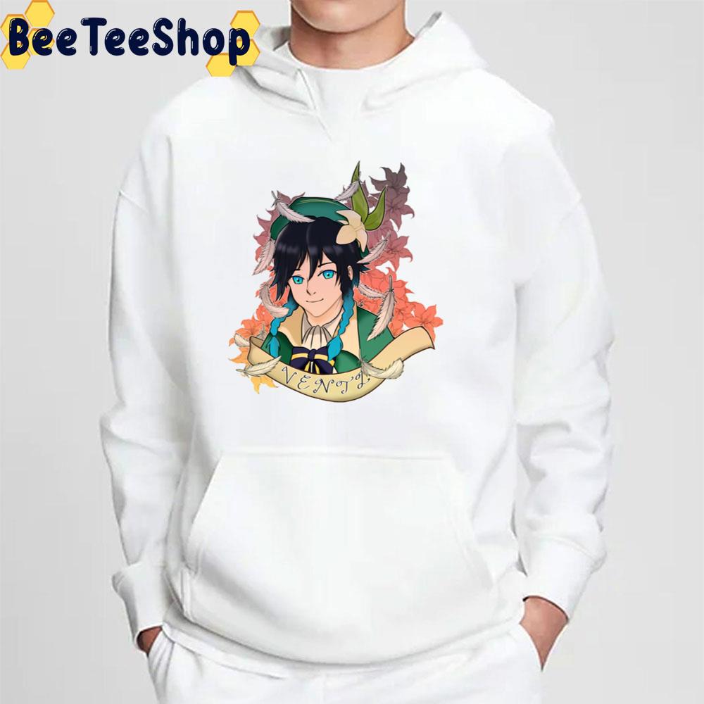 Art Venti Genshin Impact Trending Unisex T-Shirt Art Venti Genshin Impact Trending Unisex T-Shirt