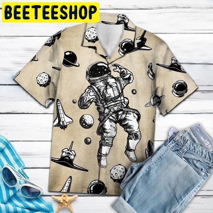 Astronaut Hawaiian Shirt 0256 Astronaut Hawaiian Shirt 0256