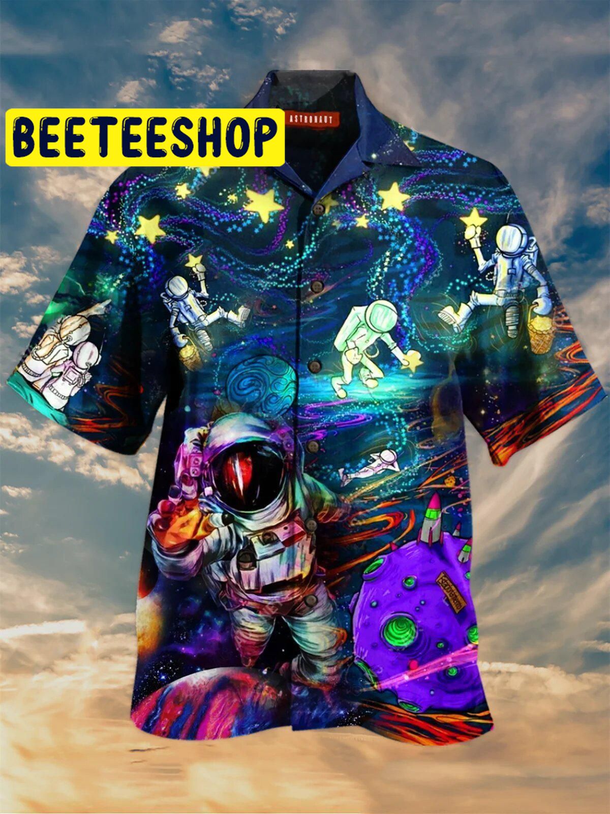 Astronaut Hawaiian Shirt 3216 Astronaut Hawaiian Shirt 3216