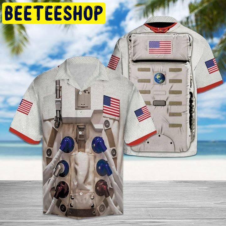 Astronaut Hawaiian Shirt Astronaut Hawaiian Shirt