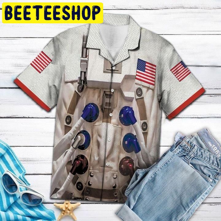 Astronaut Hawaiian Shirt Astronaut Hawaiian Shirt