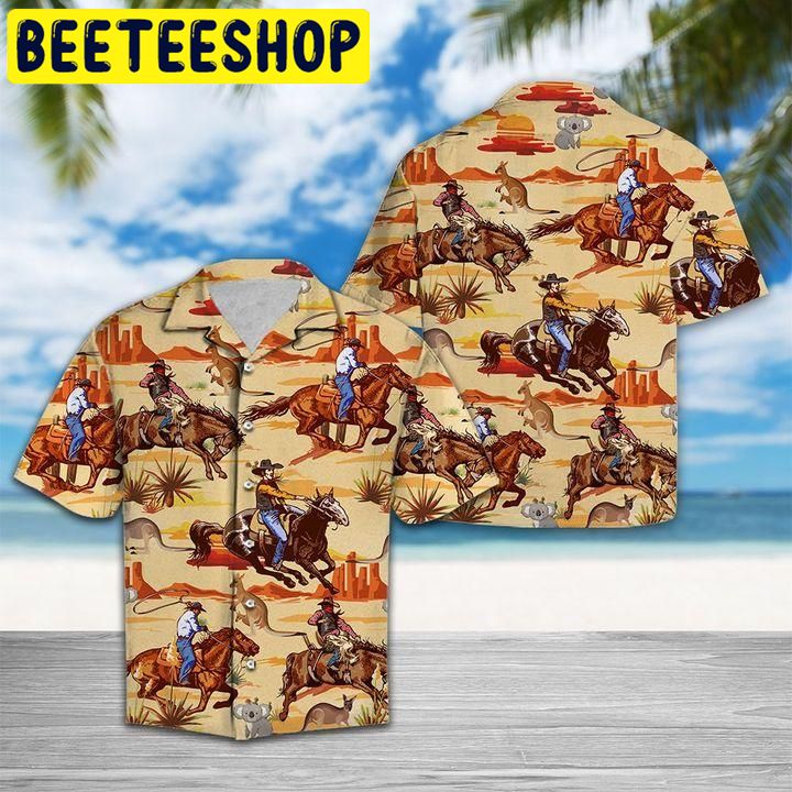 Australia Cowboy Hawaiian Shirt Australia Cowboy Hawaiian Shirt