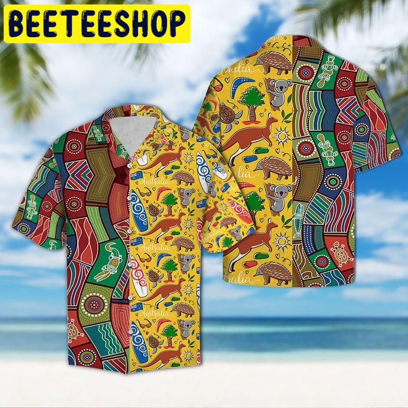 Australia Lover Hawaiian Shirt Australia Lover Hawaiian Shirt