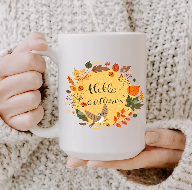 Autumn Is As Joyful And Sweet As An Untimely End Gift Idea Mug Autumn Is As Joyful And Sweet As An Untimely End Gift Idea Mug