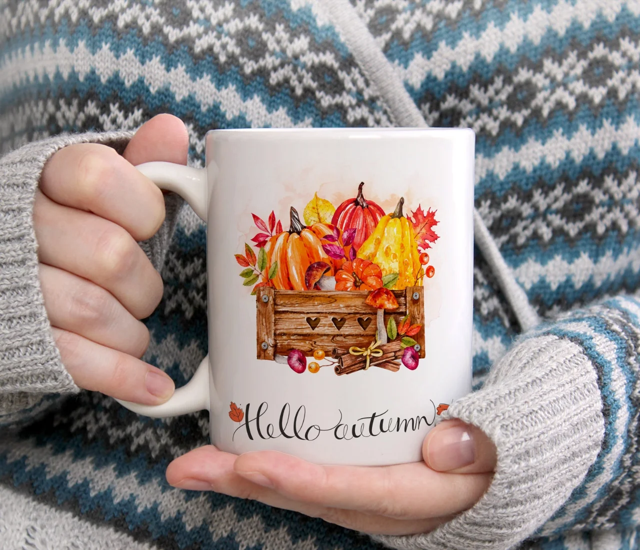 Autumn Leaves Don’t Fall They Fly Gift Idea Mug Autumn Leaves Don’t Fall They Fly Gift Idea Mug