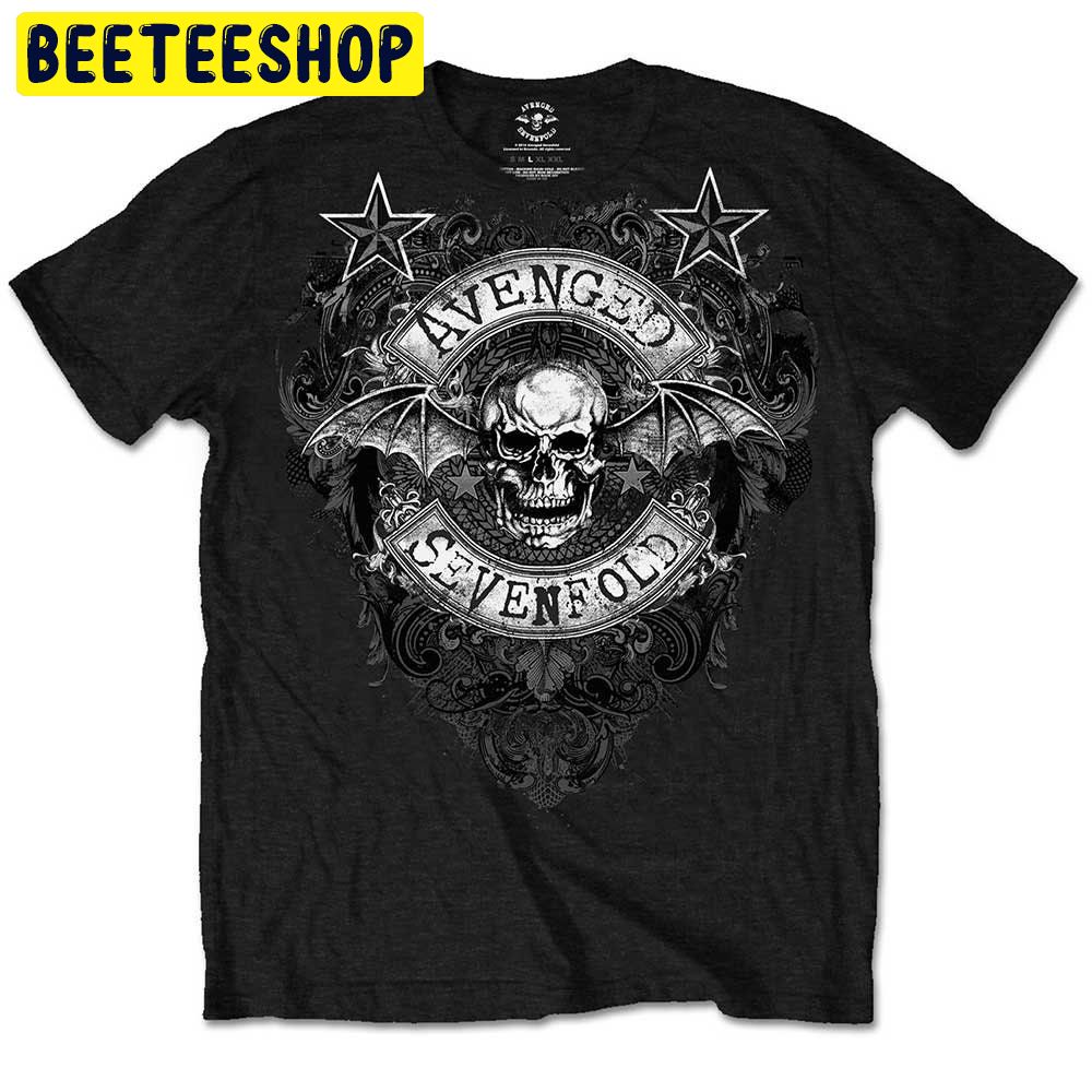 Avenged Sevenfold Stars Flourish Rock Metal Trending Unisex Shirt Avenged Sevenfold Stars Flourish Rock Metal Trending Unisex Shirt