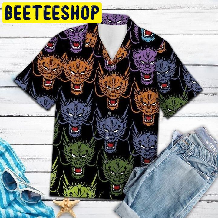 Awesome Dragon Hawaiian Shirt Awesome Dragon Hawaiian Shirt