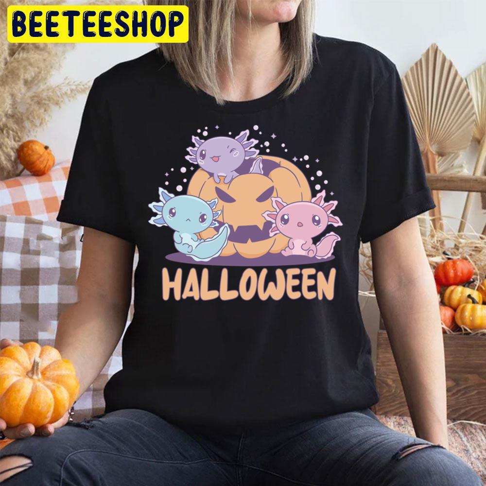 Axolotl Kawaii Halloween Trending Unisex T-Shirt Axolotl Kawaii Halloween Trending Unisex T-Shirt