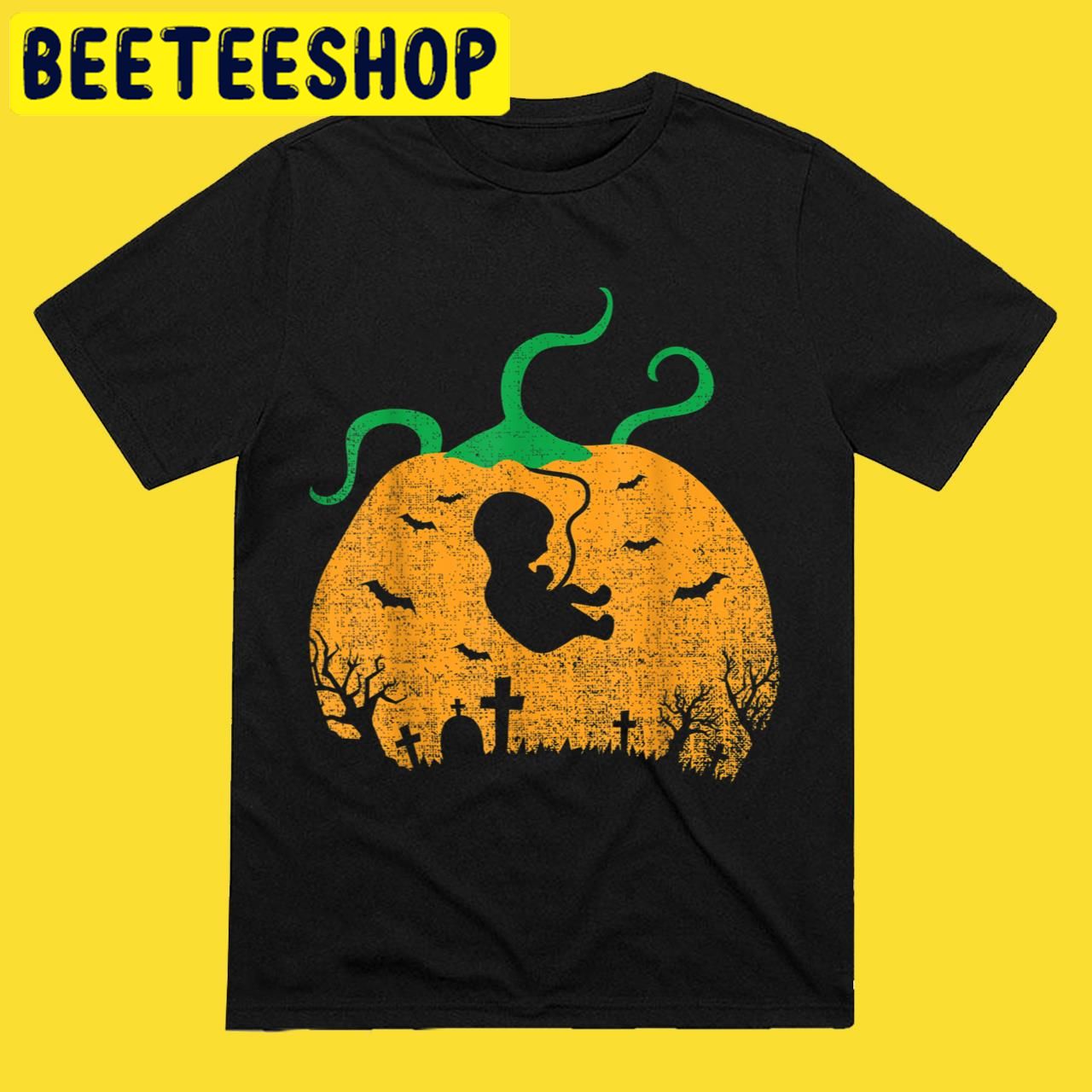 Baby Pumpkin Announcement Costume Halloween Trending Unisex T-Shirt Baby Pumpkin Announcement Costume Halloween Trending Unisex T-Shirt
