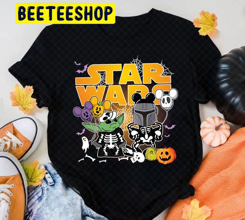 Baby Yoda Disney Star Wars HalloweenTrending Unisex Shirt Baby Yoda Disney Star Wars HalloweenTrending Unisex Shirt
