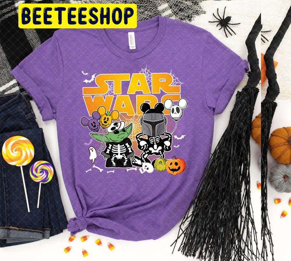 Baby Yoda Disney Star Wars HalloweenTrending Unisex Shirt Baby Yoda Disney Star Wars HalloweenTrending Unisex Shirt