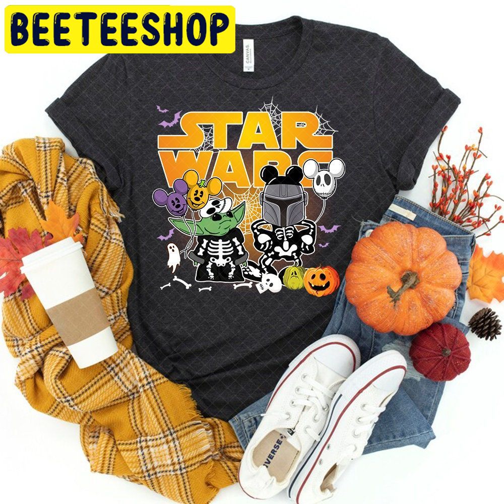 Baby Yoda Disney Star Wars HalloweenTrending Unisex Shirt Baby Yoda Disney Star Wars HalloweenTrending Unisex Shirt