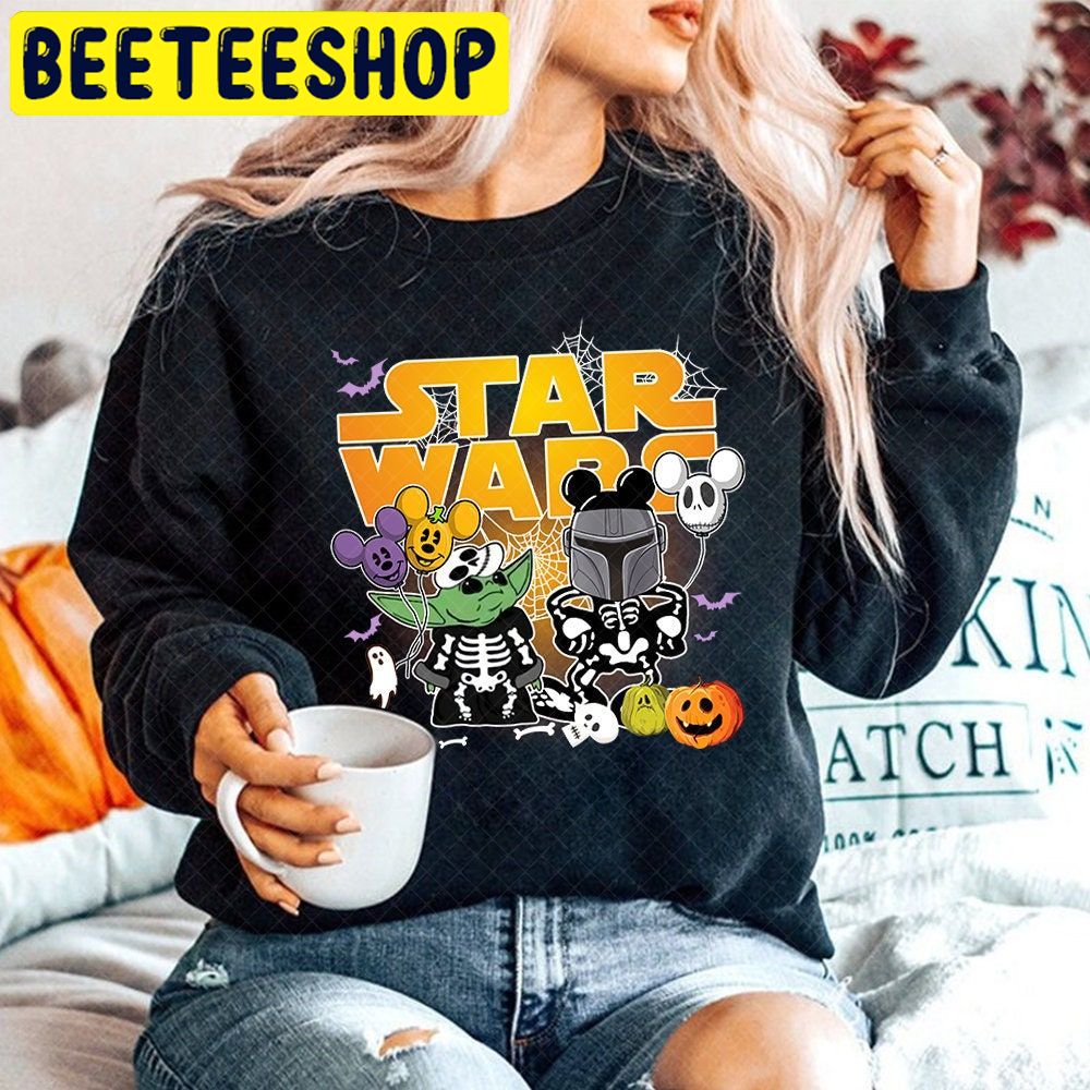Baby Yoda Disney Star Wars HalloweenTrending Unisex Shirt Baby Yoda Disney Star Wars HalloweenTrending Unisex Shirt