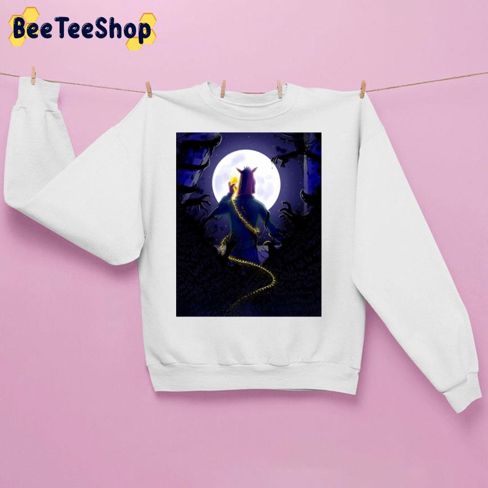 Backside Moon BoJack Horseman Trending Unisex Sweatshirt Backside Moon BoJack Horseman Trending Unisex Sweatshirt