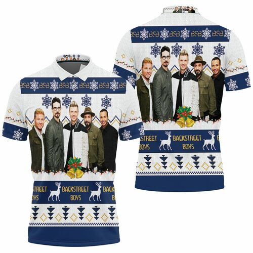 Backstreet Boys Christmas Knitting Pattern Fan Quilt Blanket 3D All Over Print Polo Shirt Backstreet Boys Christmas Knitting Pattern Fan Quilt Blanket 3D All Over Print Polo Shirt