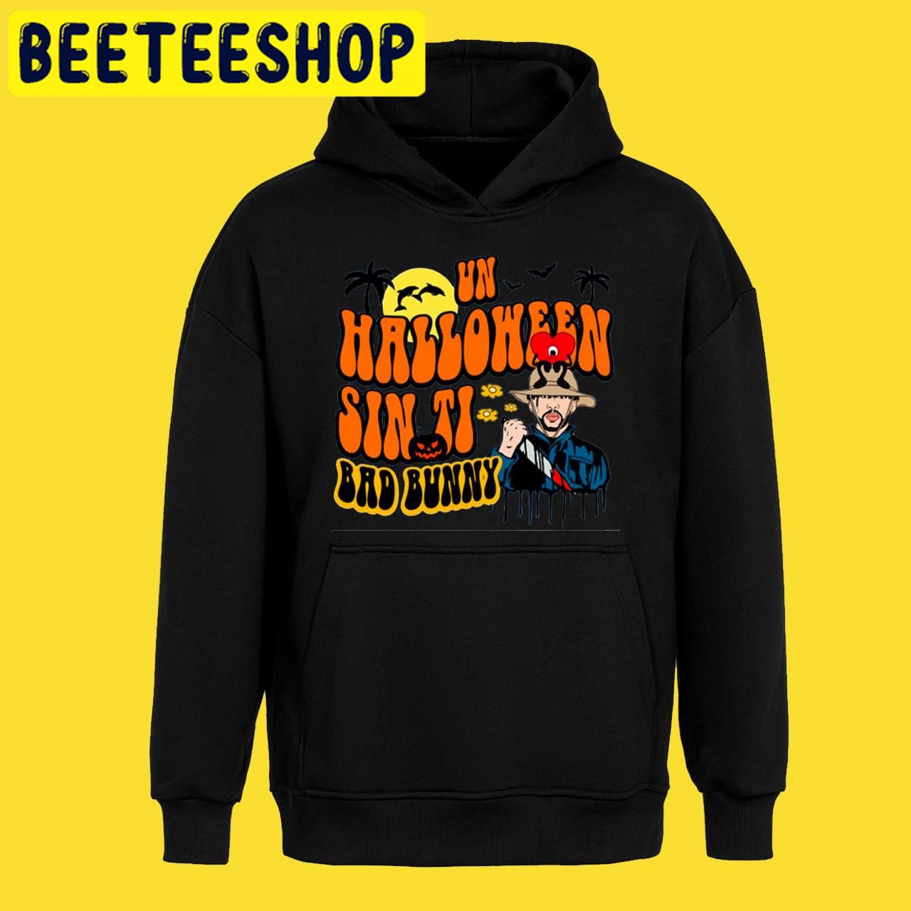Bad BunnyUn Sin Ti Retro Vintage Halloween Trending Unisex T-Shirt Bad BunnyUn Sin Ti Retro Vintage Halloween Trending Unisex T-Shirt