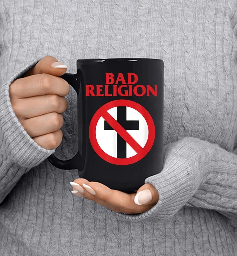 Bad Religion Crossbuster Official Merch Mug Bad Religion Crossbuster Official Merch Mug