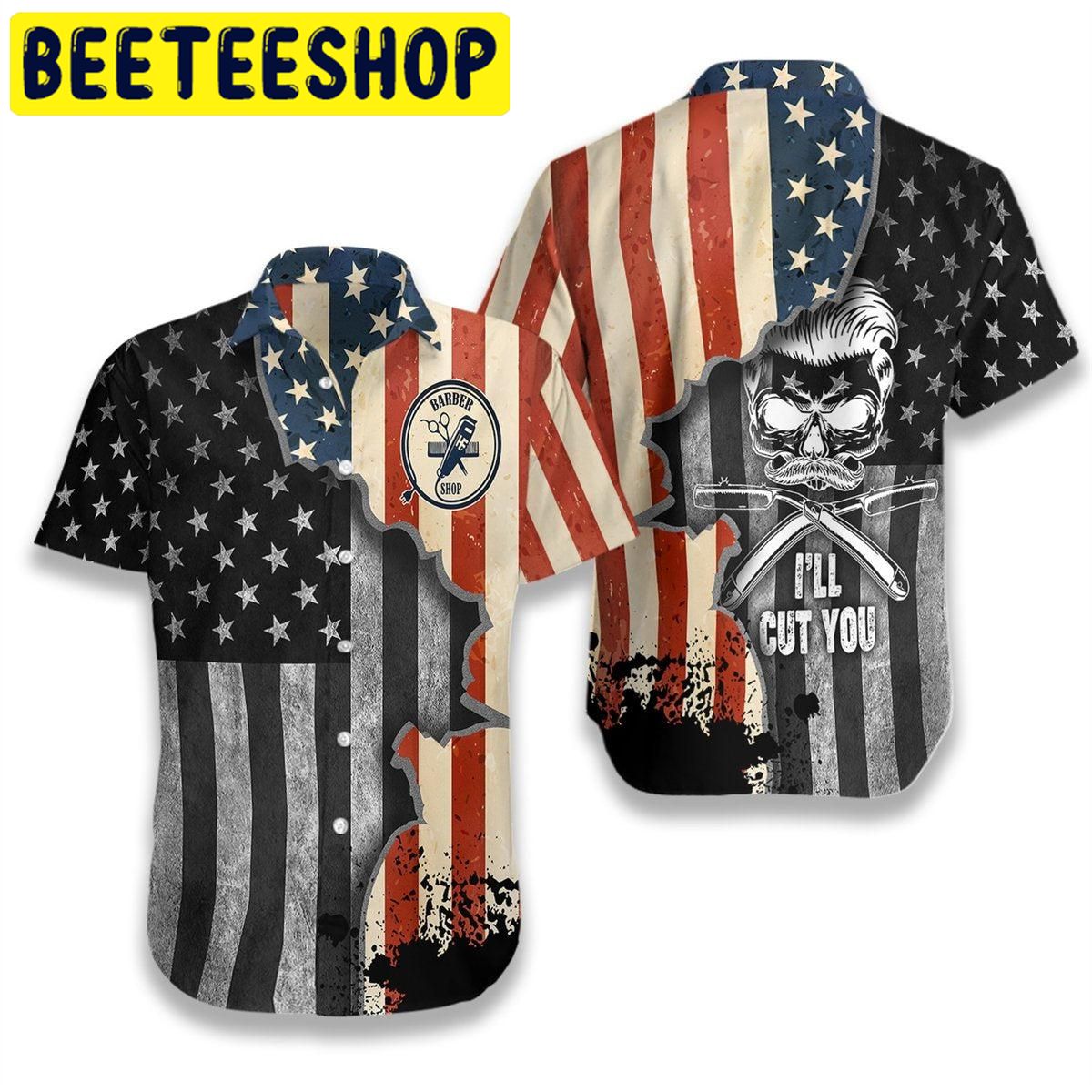 Barber Shop Hawaiian Shirt Barber Shop Hawaiian Shirt