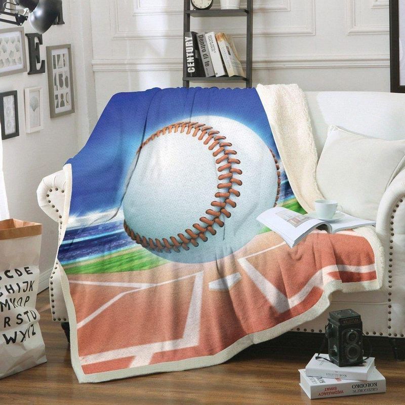 Baseball Comfy Sofa Throw Blanket Baseball Comfy Sofa Throw Blanket