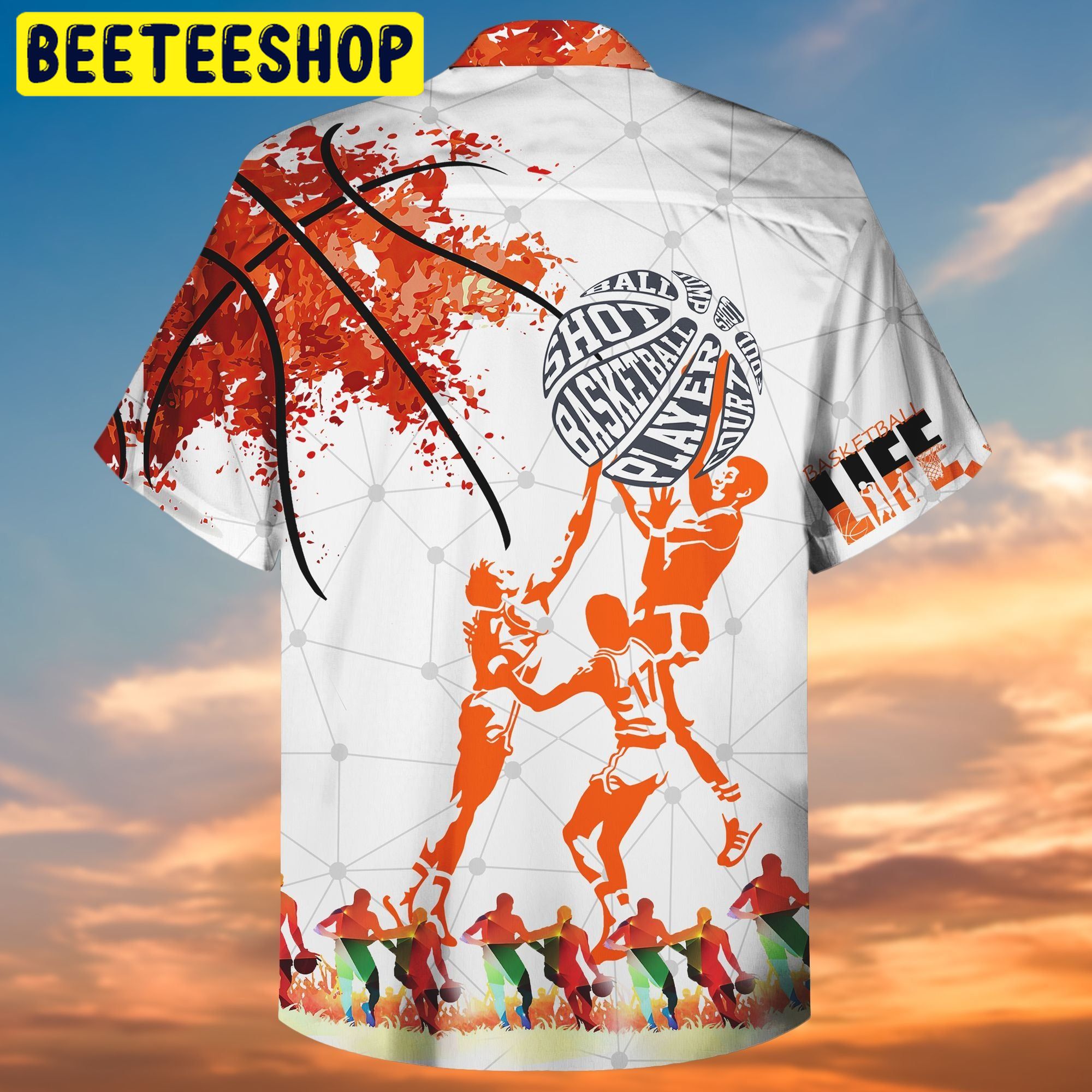 Basketball 3D All Over Printed Trending Hawaiian Shirt Basketball 3D All Over Printed Trending Hawaiian Shirt