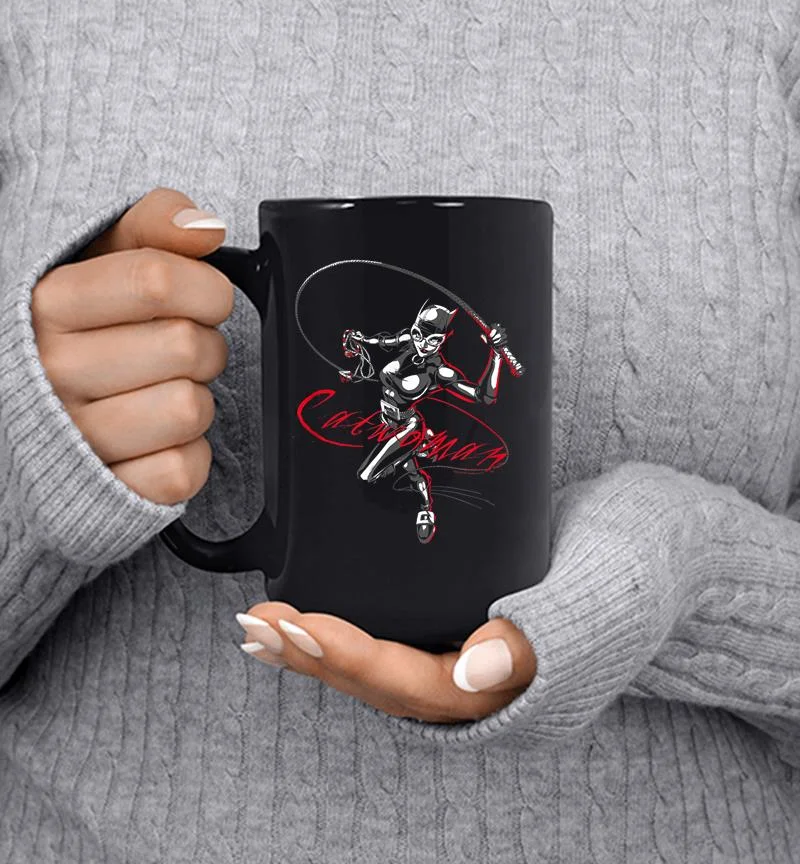 Batman Catwoman Kitten With A Whip Mug Batman Catwoman Kitten With A Whip Mug