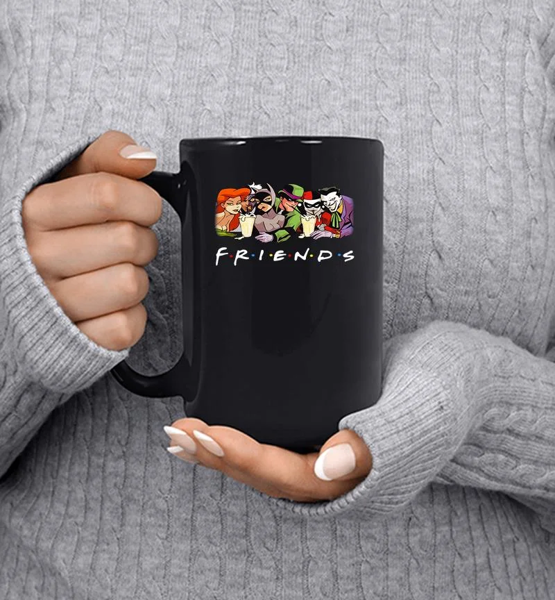 Batman Gotham Villains Friends Tv Show Mug Batman Gotham Villains Friends Tv Show Mug
