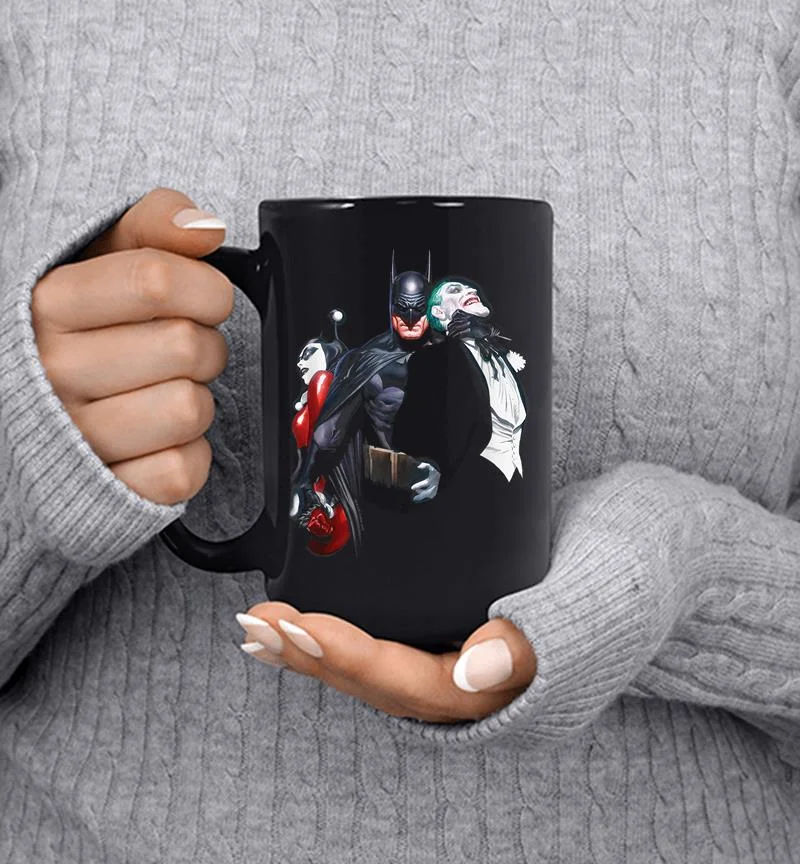 Batman Joker Harley Choke Mug Batman Joker Harley Choke Mug
