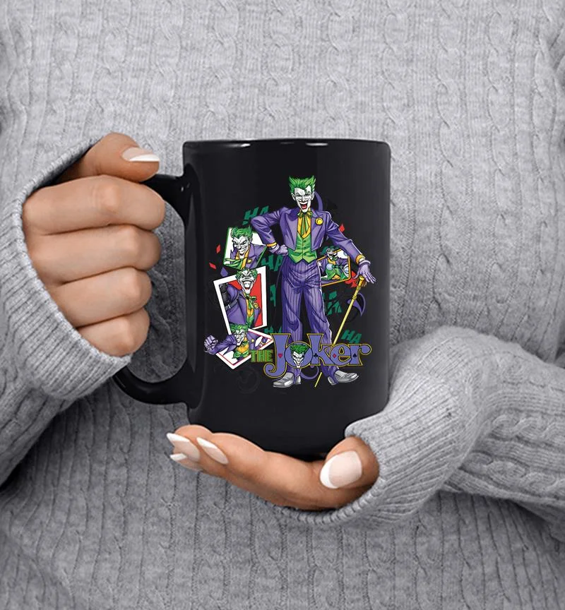 Batman The Joker Wild Cards Mug Batman The Joker Wild Cards Mug