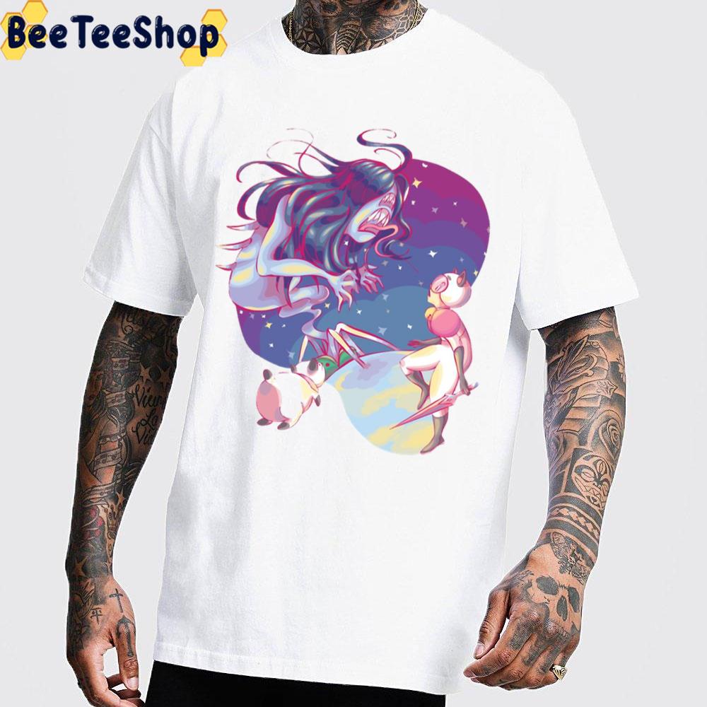 Bee And Puppycat Scary Trending Unisex T-Shirt Bee And Puppycat Scary Trending Unisex T-Shirt