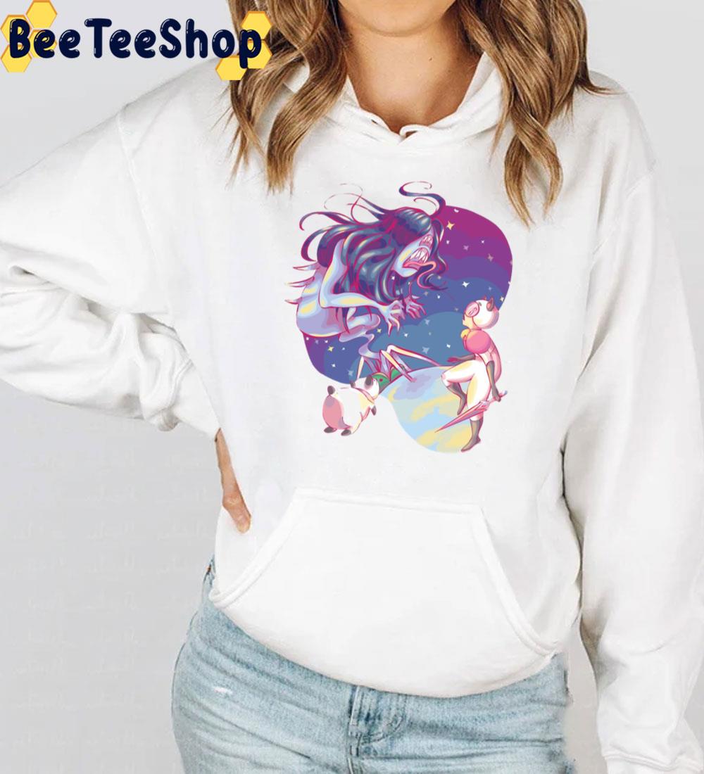 Bee And Puppycat Scary Trending Unisex T-Shirt Bee And Puppycat Scary Trending Unisex T-Shirt