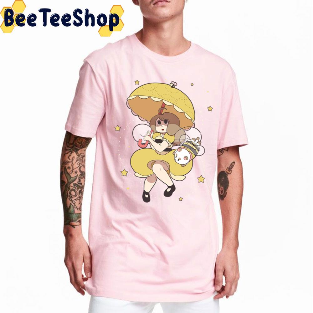 Bee And Puppycat Yellow Art Trending Unisex T-Shirt Bee And Puppycat Yellow Art Trending Unisex T-Shirt