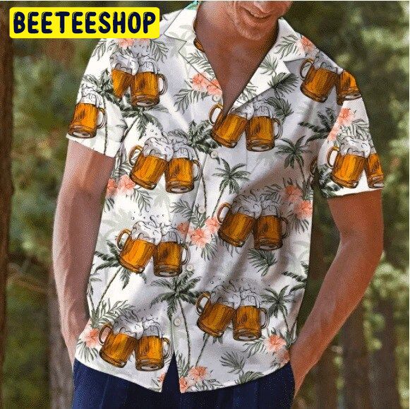 Beer Tropical Vintage Aloha Trending Hawaiian Shirt Beer Tropical Vintage Aloha Trending Hawaiian Shirt