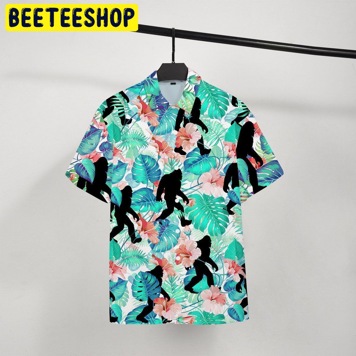 Bigfoot 3D All Over Printed Trending Hawaiian Shirt Bigfoot 3D All Over Printed Trending Hawaiian Shirt