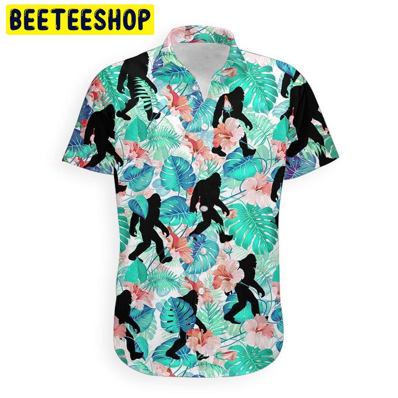 Bigfoot 3D All Over Printed Trending Hawaiian Shirt Bigfoot 3D All Over Printed Trending Hawaiian Shirt