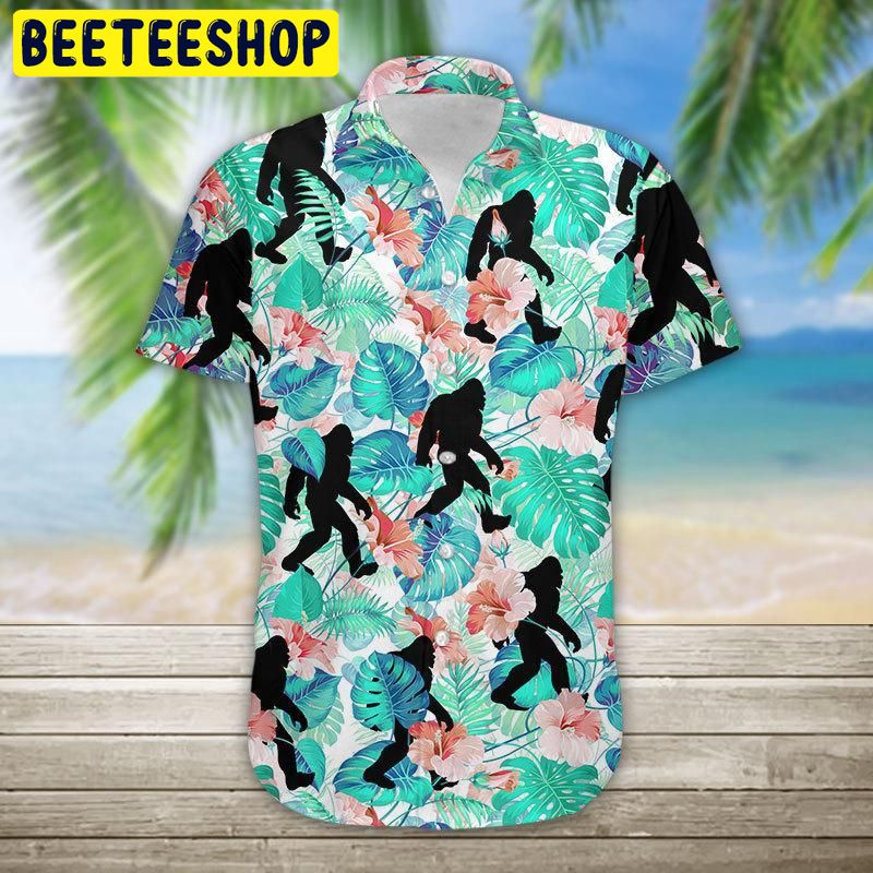 Bigfoot 3D All Over Printed Trending Hawaiian Shirt Bigfoot 3D All Over Printed Trending Hawaiian Shirt