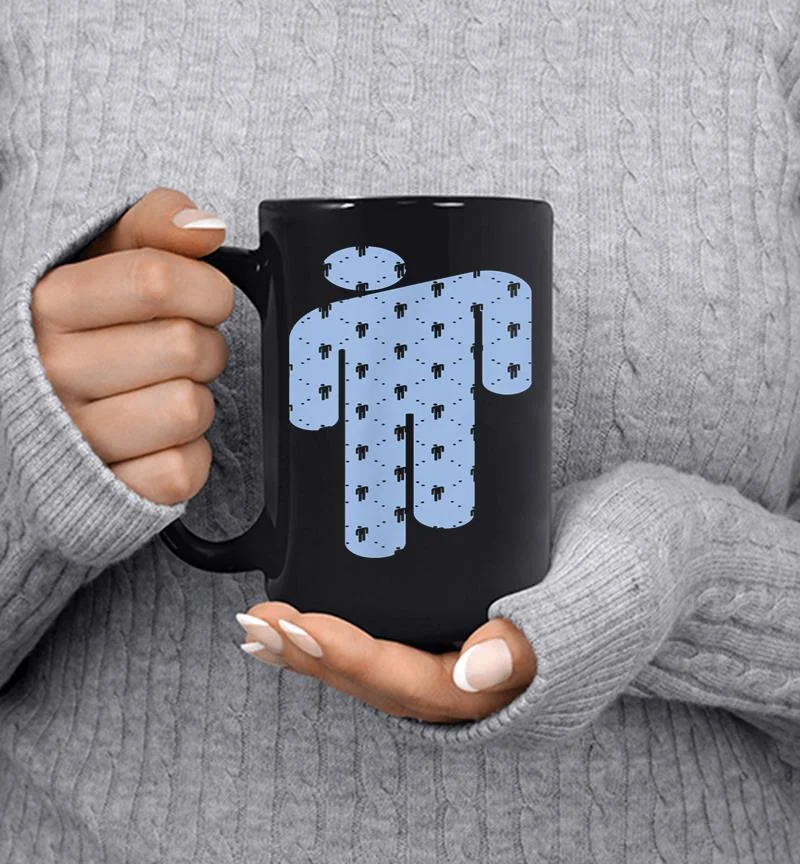 Billie Eilish Official Blohsh Blue Mug Billie Eilish Official Blohsh Blue Mug