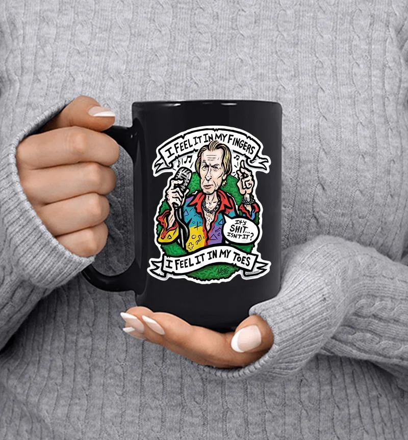 Billy Mack I Feel It In My Fingers Mug Billy Mack I Feel It In My Fingers Mug