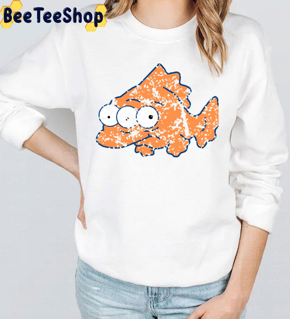 Blinky The Fish Medium Grunge Trending Unisex T-Shirt Blinky The Fish Medium Grunge Trending Unisex T-Shirt