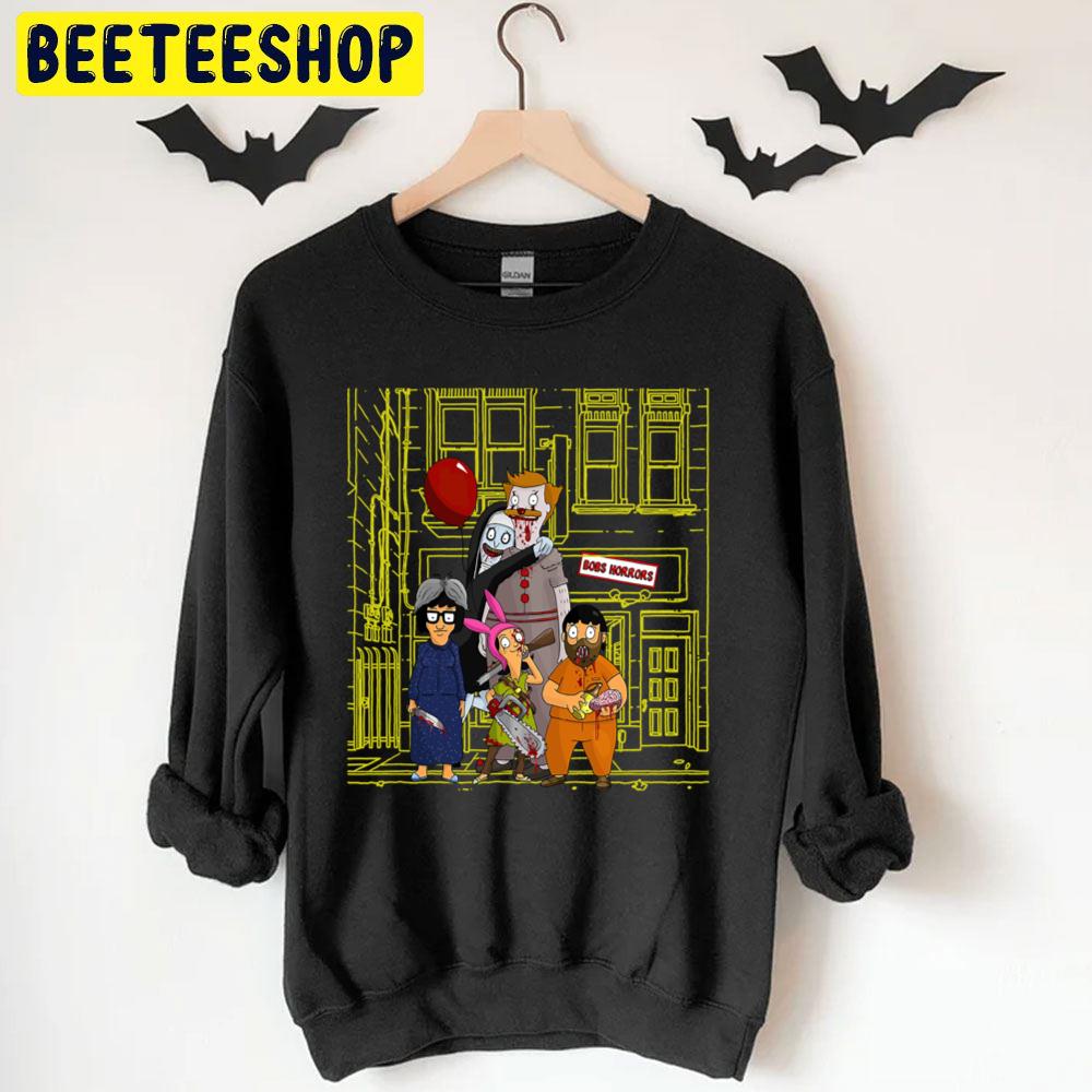 Bob's Burgers Family Horror Killer Halloween Trending Unisex T-Shirt Bob's Burgers Family Horror Killer Halloween Trending Unisex T-Shirt