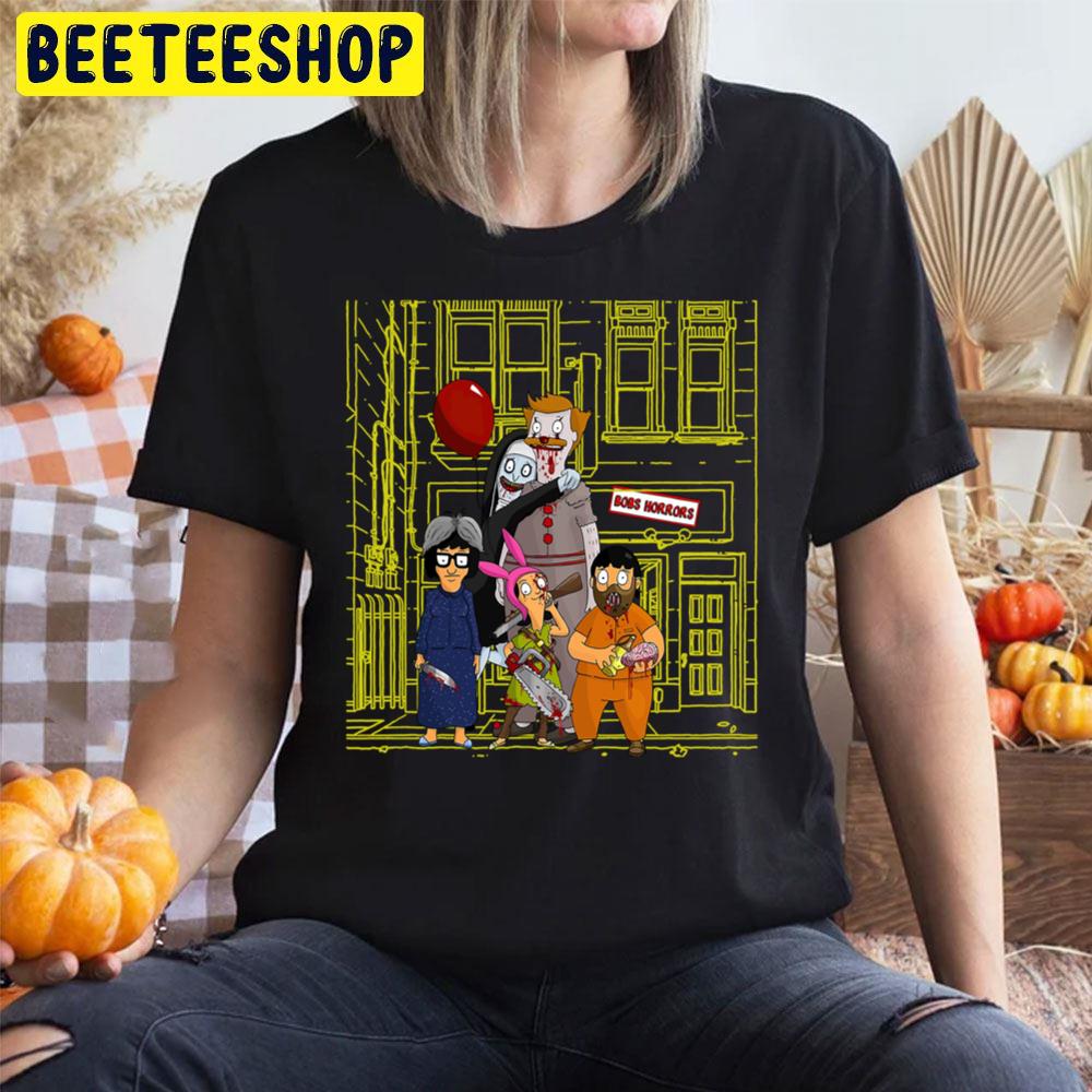 Bob's Burgers Family Horror Killer Halloween Trending Unisex T-Shirt Bob's Burgers Family Horror Killer Halloween Trending Unisex T-Shirt