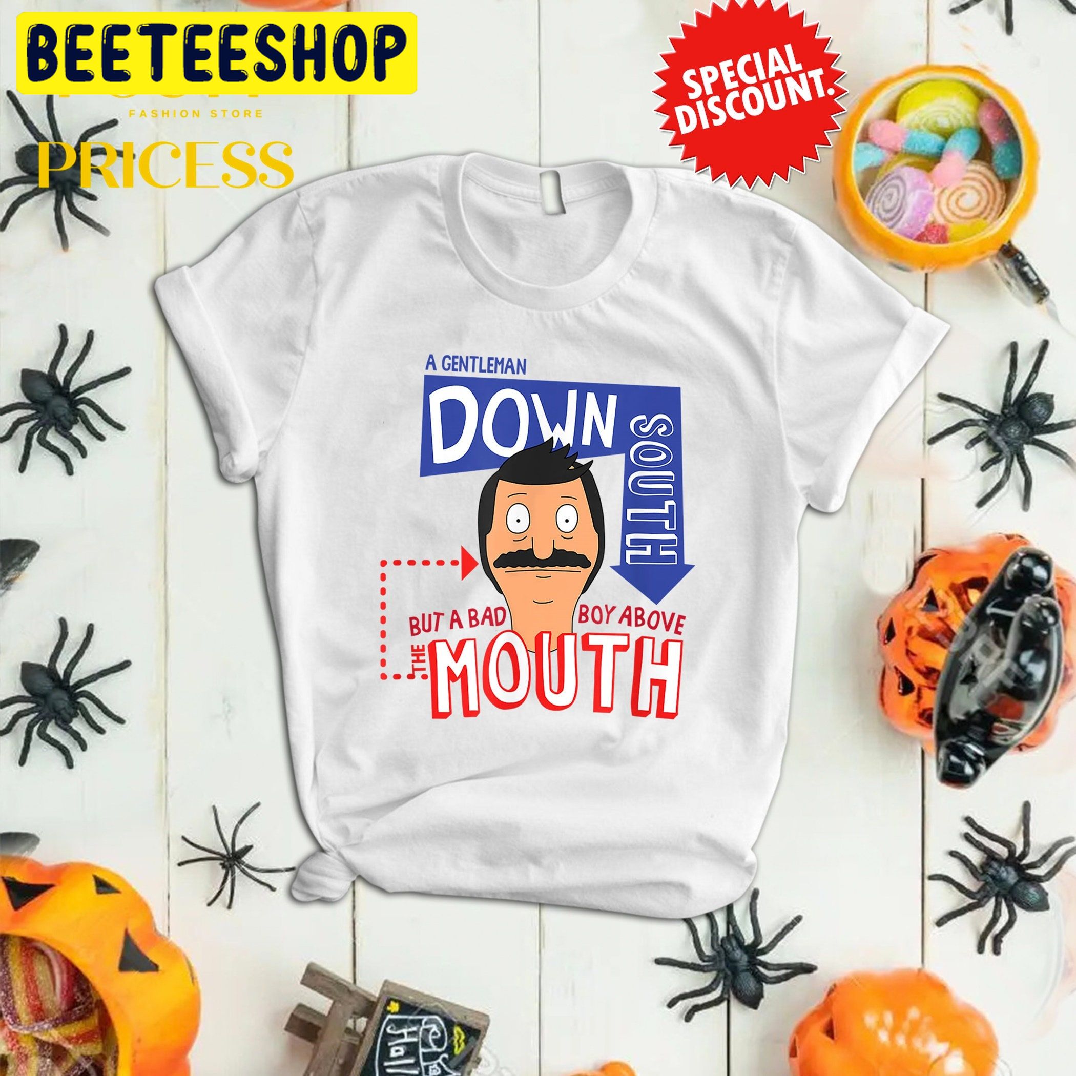 Bob's Burgers Gentleman Down South Trending Unisex Shirt Bob's Burgers Gentleman Down South Trending Unisex Shirt