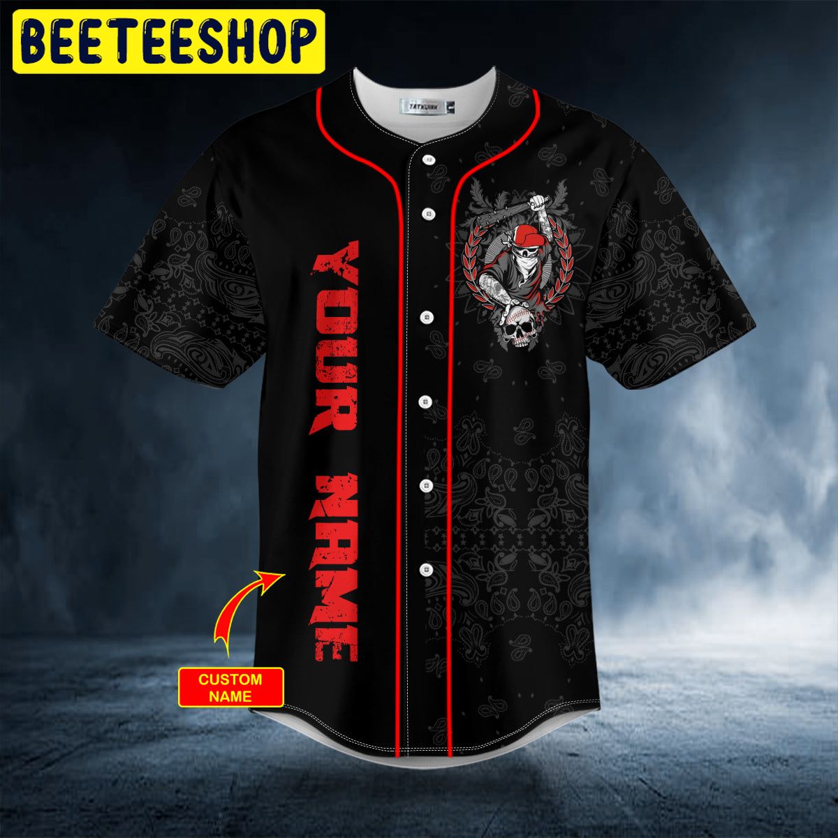 Bolt Up Or Shut Up Baseball Bat Skull Custom Trending Baseball Jersey Bolt Up Or Shut Up Baseball Bat Skull Custom Trending Baseball Jersey