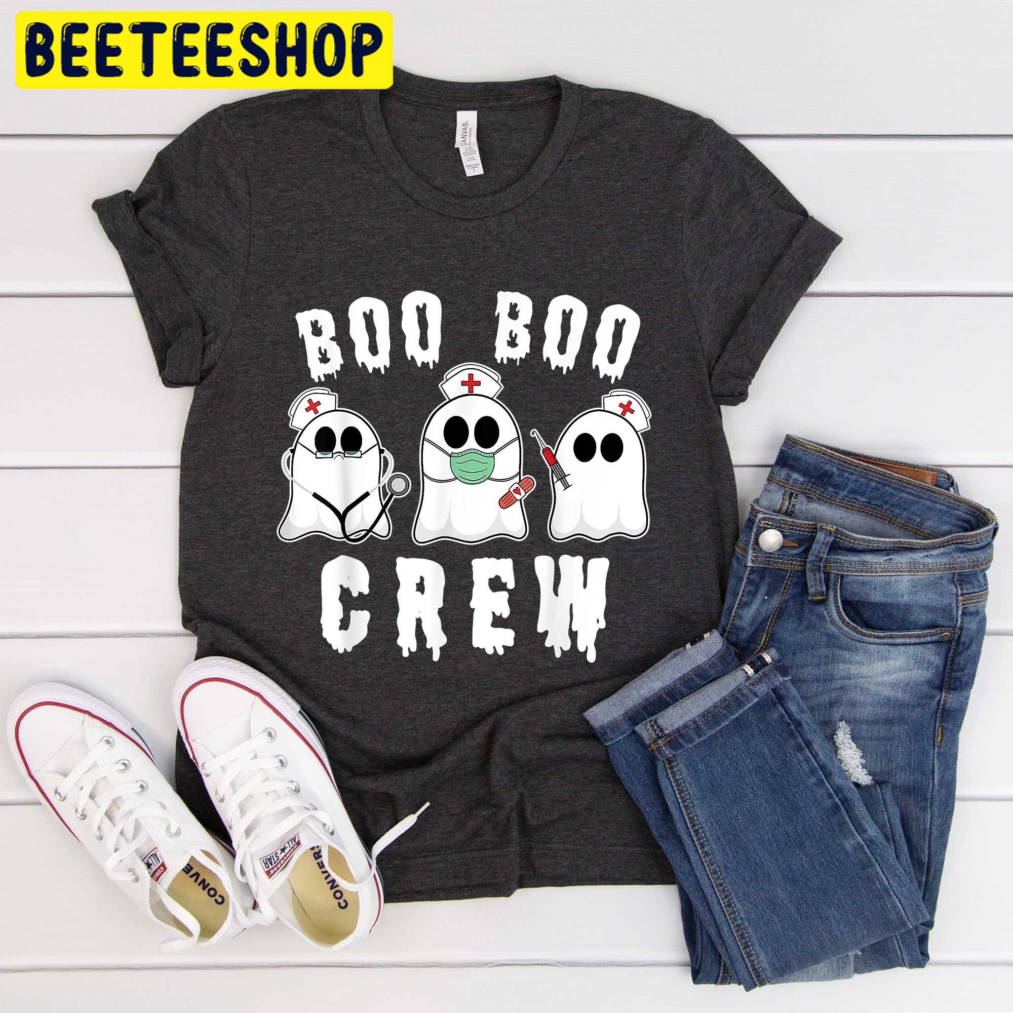 Boo Boo Crew Halloween Nurse Trending Unisex Shirt Boo Boo Crew Halloween Nurse Trending Unisex Shirt