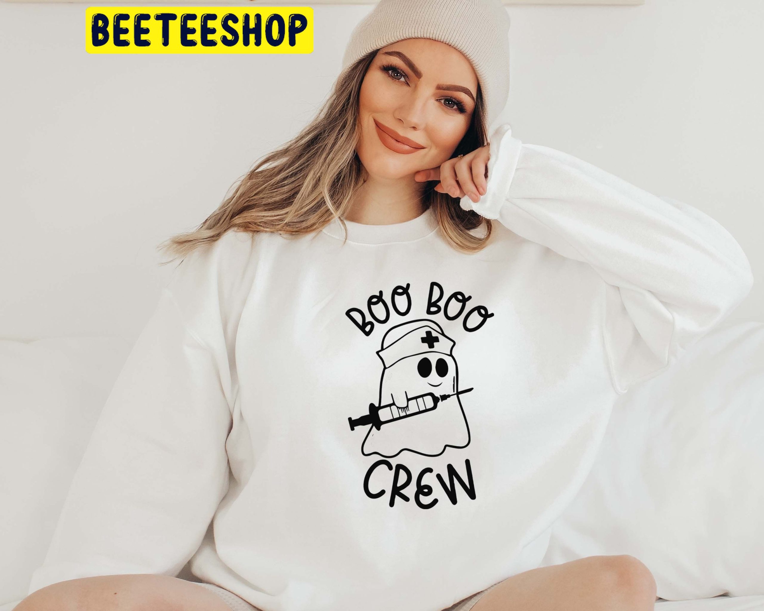 Boo Boo Crew Spooky Nurse Halloween Trending Unisex Shirt Boo Boo Crew Spooky Nurse Halloween Trending Unisex Shirt