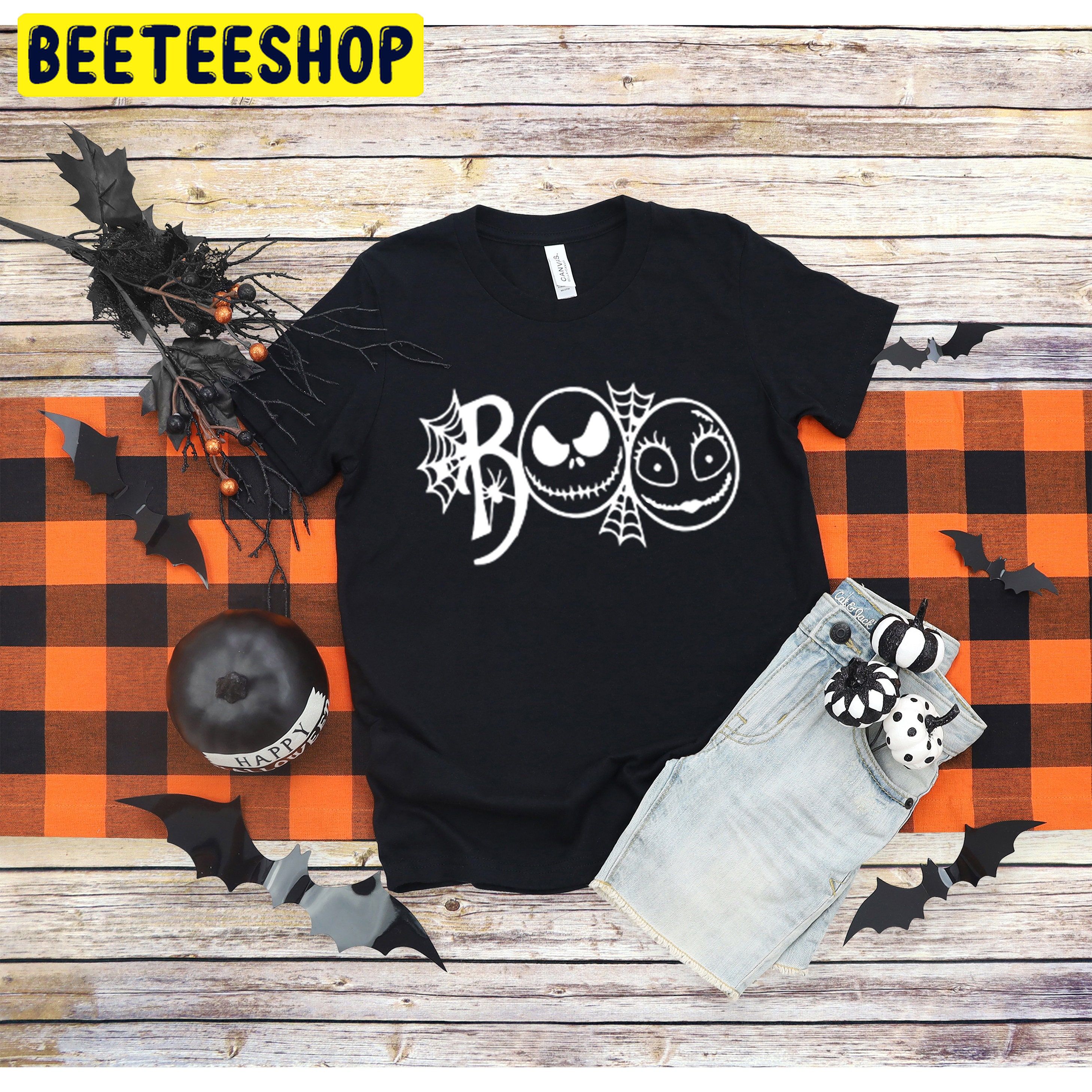 Boo Jack Face Funny Happy Halloween Trending Unisex Shirt Boo Jack Face Funny Happy Halloween Trending Unisex Shirt